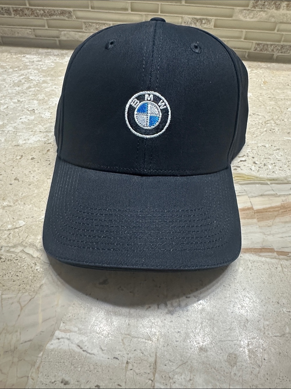 BMW Black Cap with Embroidered Roundel